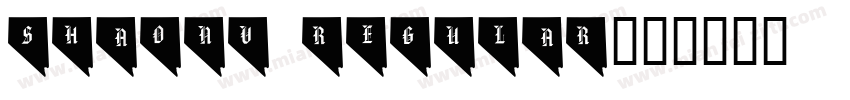 ShaoNv Regular字体转换